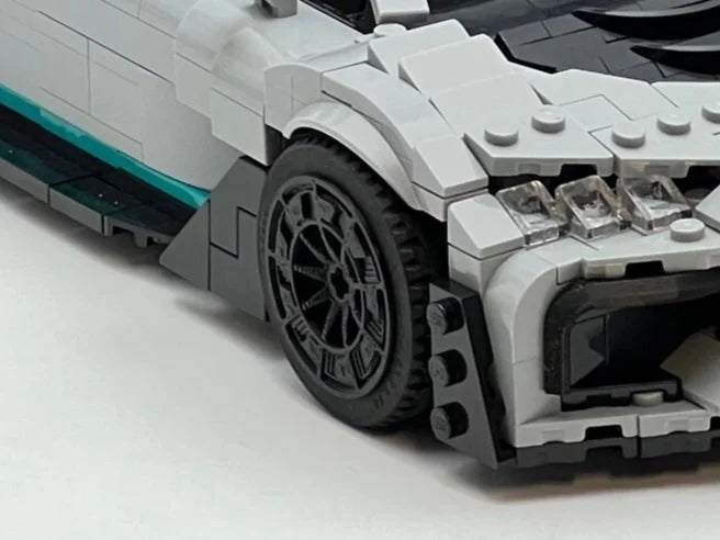 Custom 3D-printed wheel